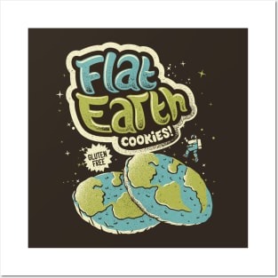 Flat Earth Cookies by Tobe Fonseca Posters and Art